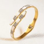 18K Gold Plated Snake Bangle
