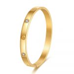 18K Gold Plated Classic Gold Bangle