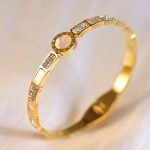 18K Gold Plated Rome Bangle