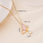 18K Gold Plated Stylish Butterfly Necklace