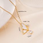 18K Gold Plated Stylish Butterfly Necklace