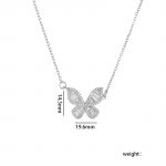 18K Gold Plated Stylish Butterfly Necklace