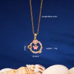 18K Gold Plated Stylish Butterfly Necklace