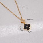 18K Gold Plated Stylish Clover Necklace