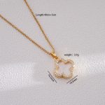 18K Gold Plated Stylish Clover Necklace