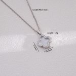 18K Gold Plated Stylish Clover Necklace