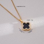 18K Gold Plated Stylish Clover Necklace
