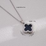 18K Gold Plated Stylish Clover Necklace