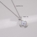 18K Gold Plated Stylish Clover Necklace