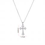 18K Gold Plated Stylish Cross Necklace