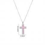 18K Gold Plated Stylish Cross Necklace