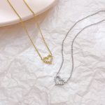18K Gold Plated Dainty Heart Necklace