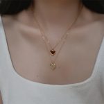 18K Gold Plated Heart Necklace