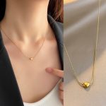 18K Gold Plated Mini Heart Necklace