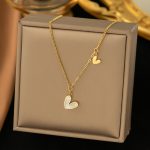 18K Gold Plated Heart Necklace