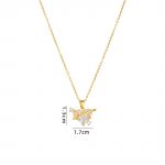 18K Gold Plated Cute Heart Necklace