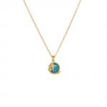 18K Gold Plated Planet Necklace 5