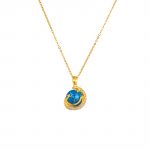 18K Gold Plated Planet Necklace 8
