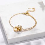 Non-tarnish 18K Gold Plated Bracelet 100