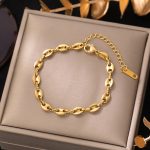 Non-tarnish 18K Gold Plated Bracelet 102