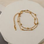 Non-tarnish 18K Gold Plated Bracelet 108